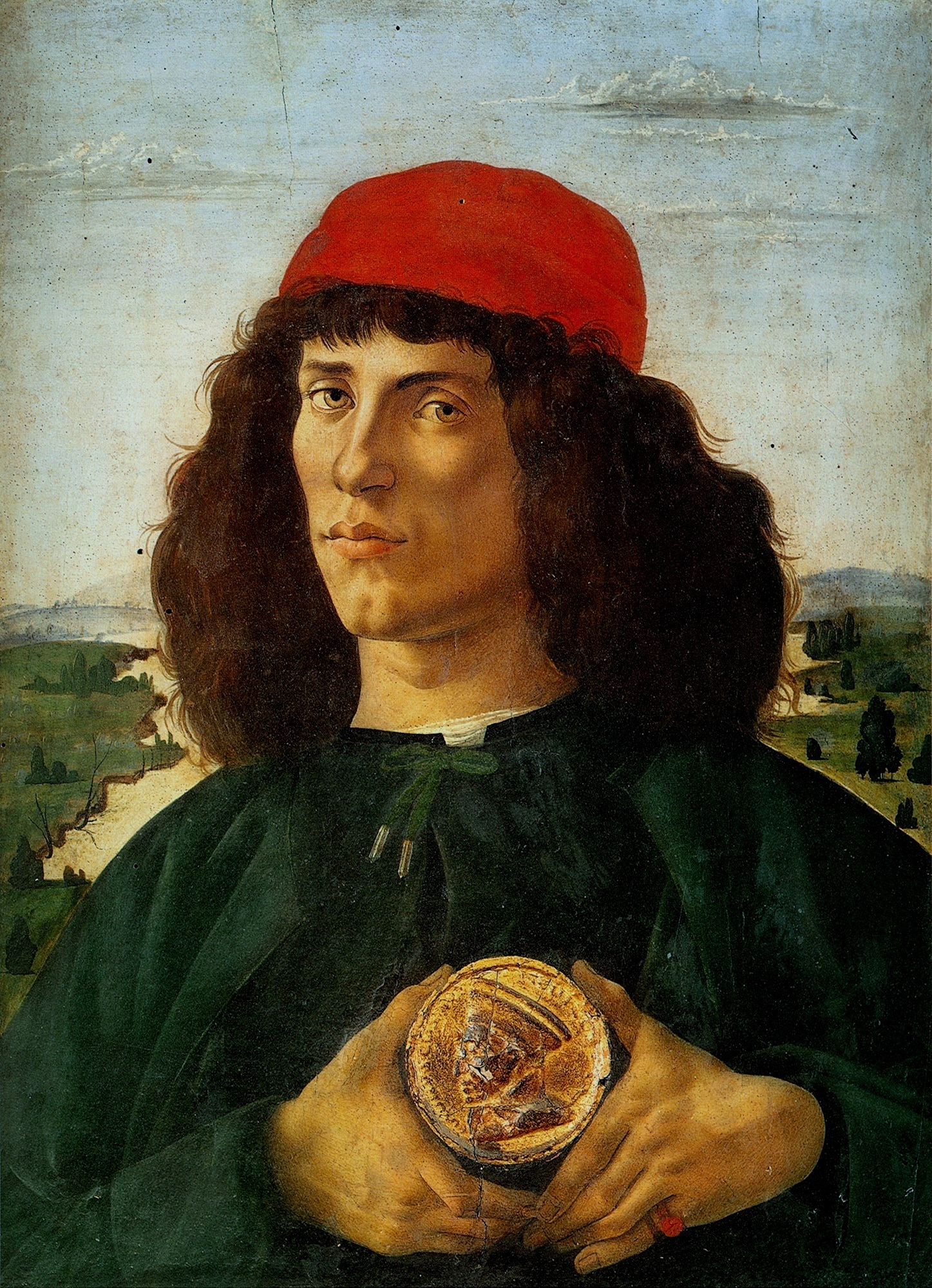Ritratto d'uomo con medaglia di Cosimo il Vecchio, Sandro Botticelli