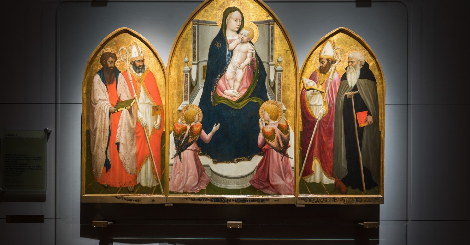 Masaccio, das Triptychon des San Giovenale