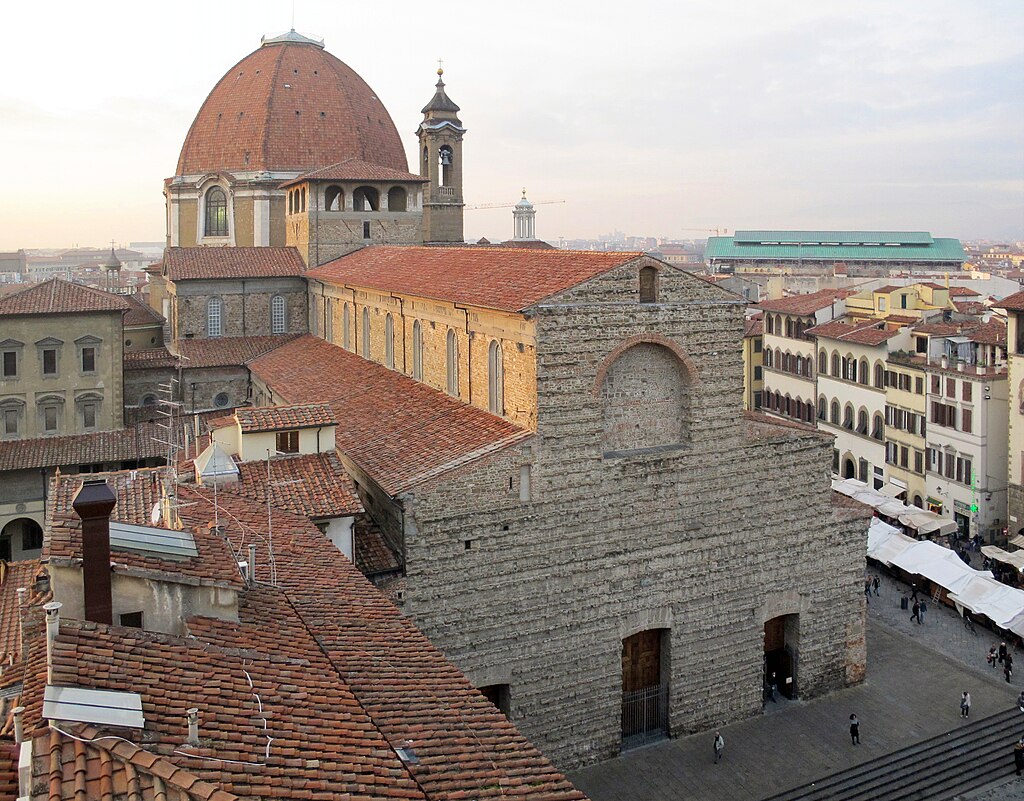 Basilika San Lorenzo und die Kuppel der Medici-Kapellen